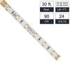 Jesco 30ft Flexible LED Strip Light 24VDC 3000K 90 CRI CVX-ST-3090-30FT